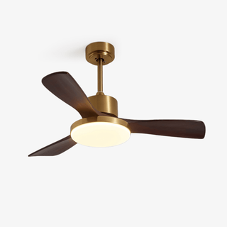 Xen Plafonnier Ventilateur Moderne en Bois
