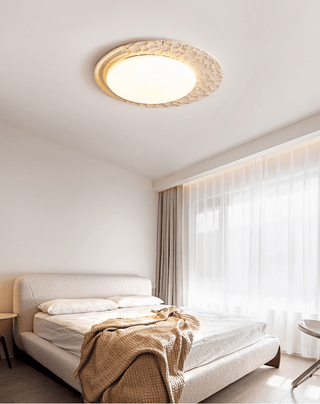 Ivsoris Lumière de Plafond Texturée en Travertin