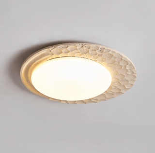 Ivsoris Lumière de Plafond Texturée en Travertin