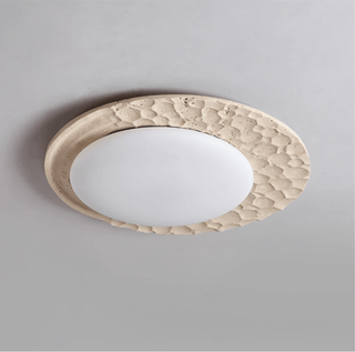 Ivsoris Lumière de Plafond Texturée en Travertin