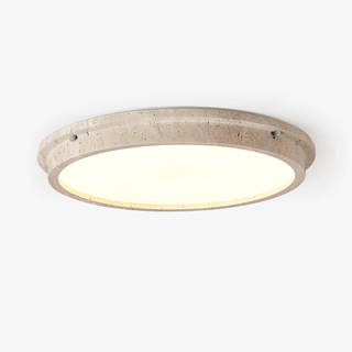 AltheionLumière de Plafond Élégante en Travertin