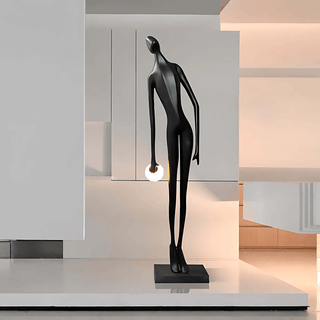 Ersilyra Artistic Resin Floor Lamp-Neutral Decor