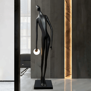 Ersilyra Artistic Resin Floor Lamp-Neutral Decor