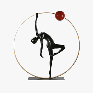 Lumenova Floor Sculpture Balance Artistic-Neutral Decor
