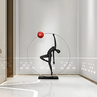 Lumenova Floor Sculpture Balance Artistic-Neutral Decor