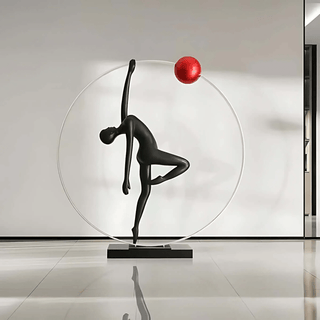 Lumenova Floor Sculpture Balance Artistic-Neutral Decor