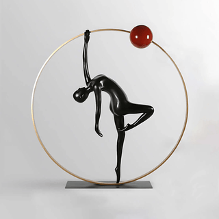 Lumenova Floor Sculpture Balance Artistic-Neutral Decor