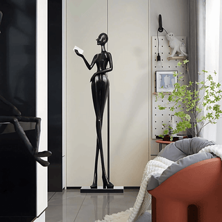 Lumenova Floor Lamp Sculptural Minimalist-Neutral Decor