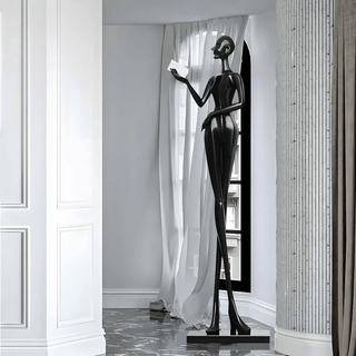 Lumenova Floor Lamp Sculptural Minimalist-Neutral Decor