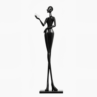 Lumenova Floor Lamp Sculptural Minimalist-Neutral Decor