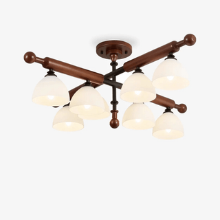 Rusticana Poutre Bois Plafonnier Lumière