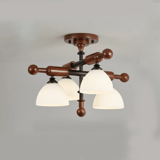 Rusticana Poutre Bois Plafonnier Lumière