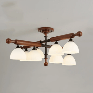 Rusticana Poutre Bois Plafonnier Lumière