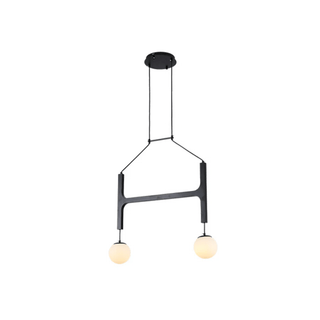 Xylocube Géométrique Bois Globe Suspension Lumière