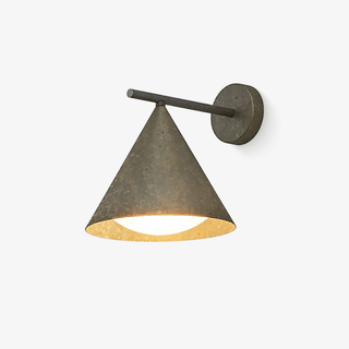 Forgecone Rustic Cone Wall Light-Neutral Decor