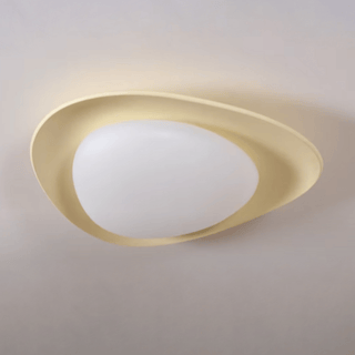 Solara Suspension Résine Ovale Douce Contemporaine