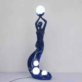 Muse Modern Sculpture Floor Lamp-Neutral Decor