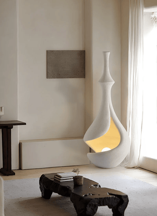 Caleb Modern Floor Lamp-Neutral Decor