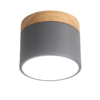 Caveleth Downlight de Surface en Bois Minimaliste Moderne
