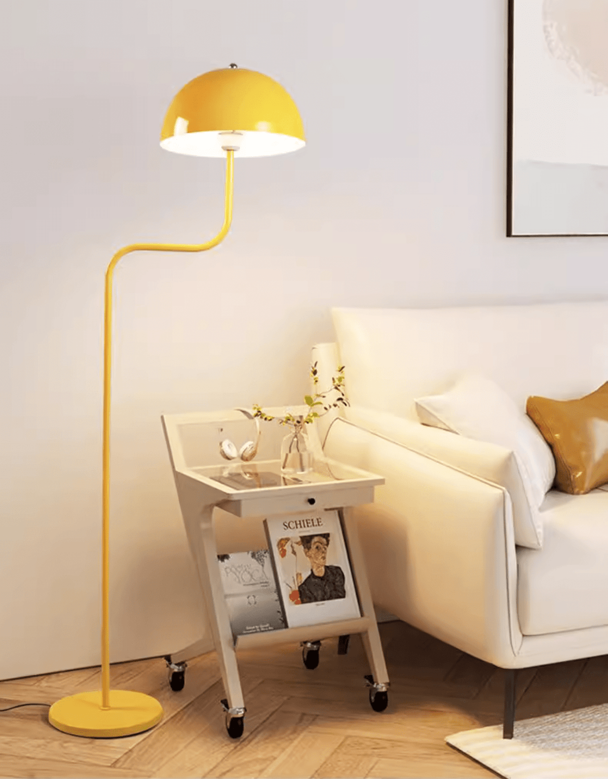 Narain Verre Lampadaire Minimaliste