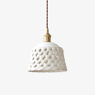 Orlenis Céramique Douillet Pendentif Lampe-Luire