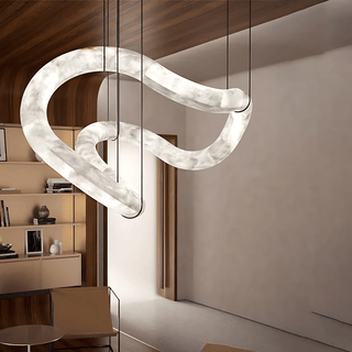 Erya Alabaster Pendant Light Lustre