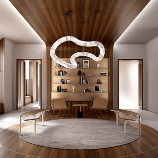 Erya Alabaster Pendant Light Lustre
