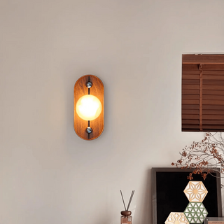 Orlin Applique Murale en Bois Albâtre
