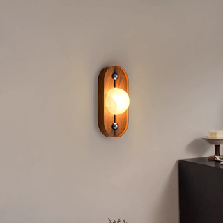 Orlin Applique Murale en Bois Albâtre