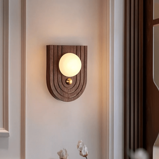 Orlin Applique Murale en Bois Albâtre