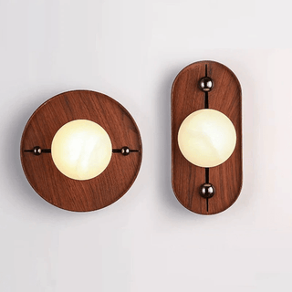 Orlin Applique Murale en Bois Albâtre