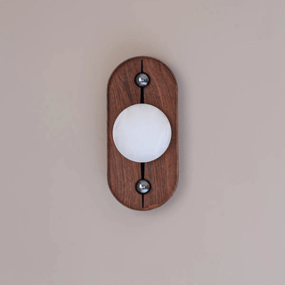 Orlin Applique Murale en Bois Albâtre