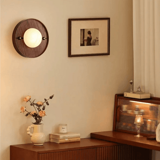 Orlin Applique Murale en Bois Albâtre
