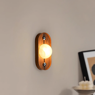 Orlin Applique Murale en Bois Albâtre