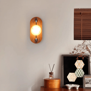 Orlin Applique Murale en Bois Albâtre