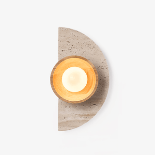 Seraphina Travertin Applique Lumière