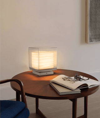 Pryn Lampe de Table Cube
