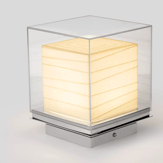 Pryn Lampe de Table Cube