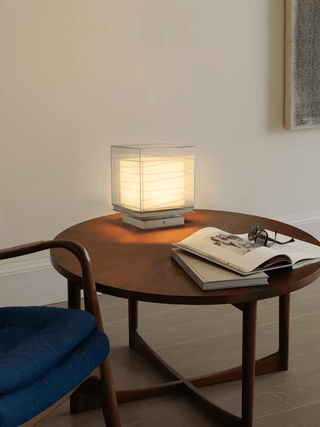 Pryn Lampe de Table Cube
