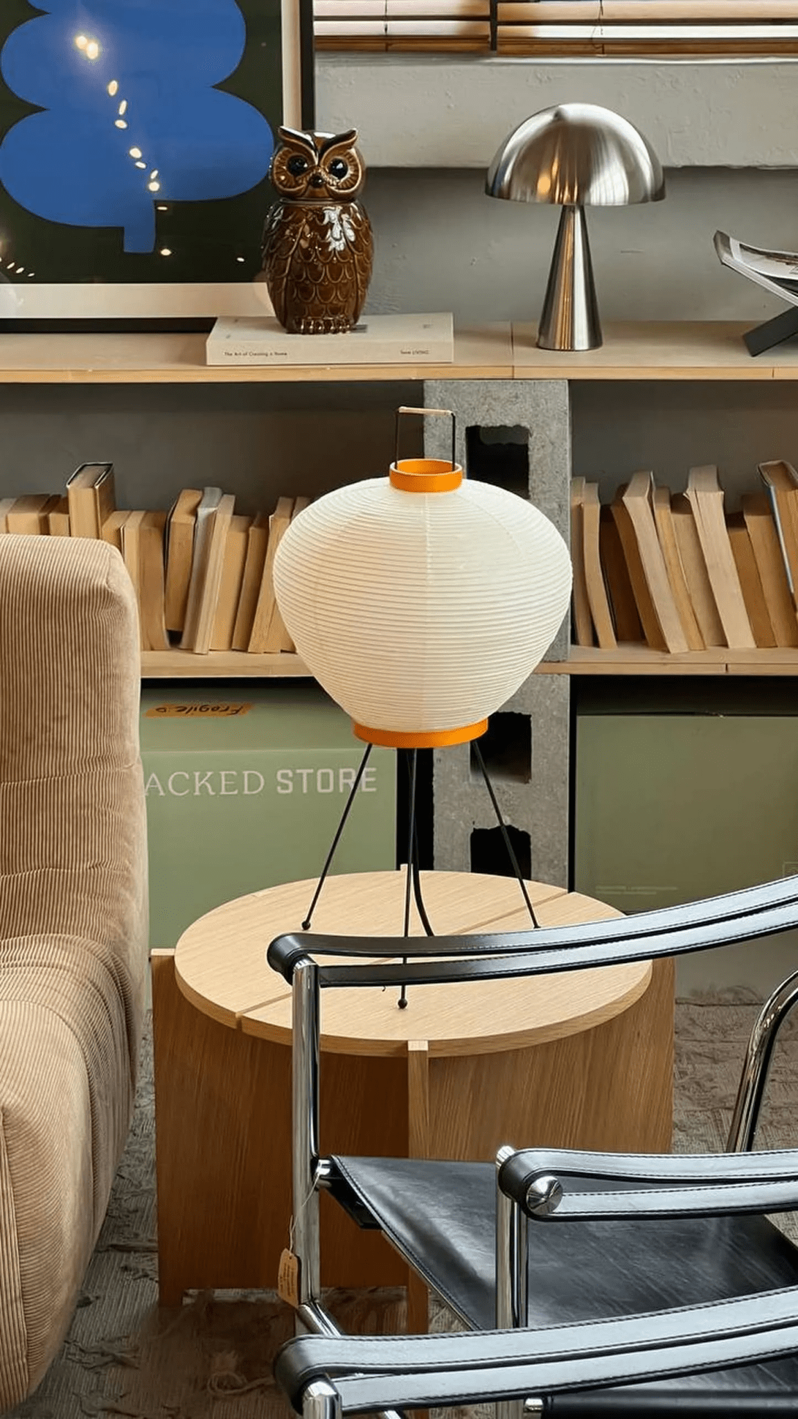 Elston Lampe de Table en Papier 3A/9A