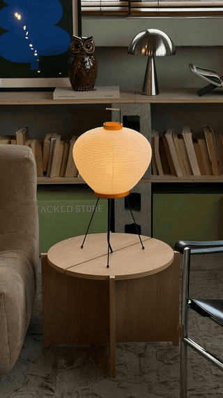 Elston Lampe de Table en Papier 3A/9A