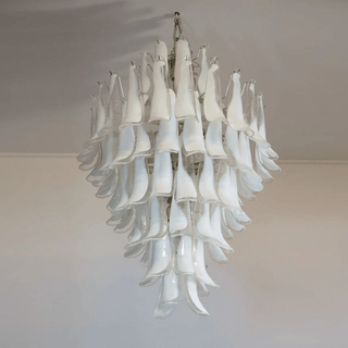 Dravina Glass Petals Pendant Lamp-Neutral Decor