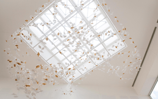Leaf Twisted Sculptural Customize Chandelier-Neutral Decor