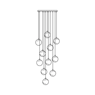 Sultana Alabaster Cluster Chandelier-Neutral Decor