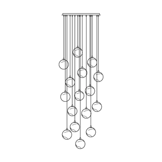 Sultana Alabaster Cluster Chandelier-Neutral Decor