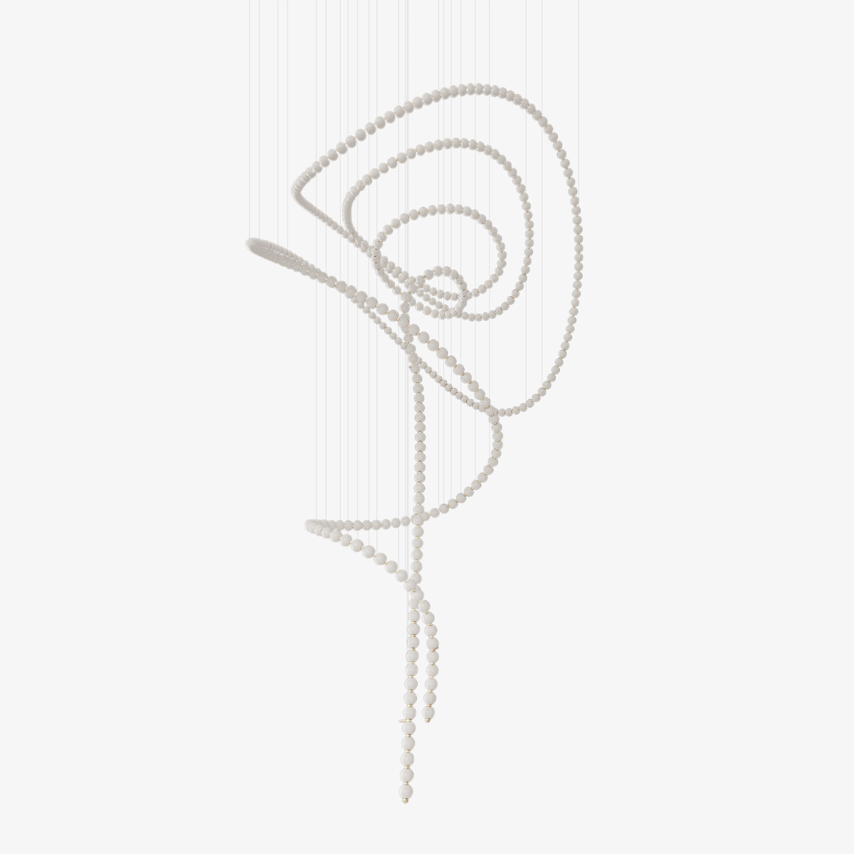 Pearl Drop Customize Chandelier-Neutral Decor