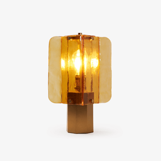 Yentix Lampe de Table en Verre