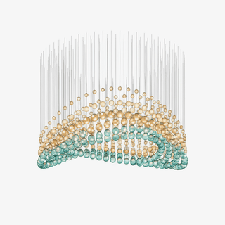 Pearl Curtain Customize Chandelier-Neutral Decor