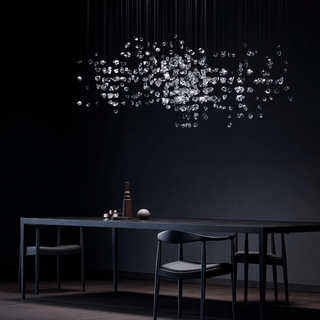 Raw Crystal Customize Chandelier-Neutral Decor