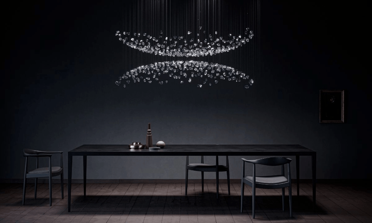 Raw Crystal Customize Chandelier-Neutral Decor